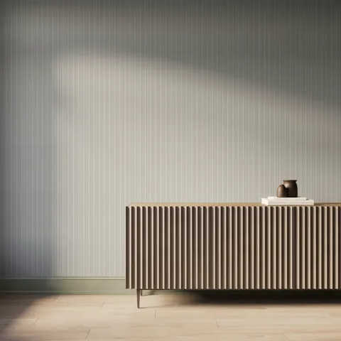 Suffolk Wallpaper in Grey II, 52" x 132"