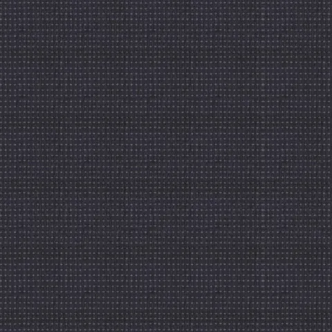 York Wallpaper in Charcoal featuring a deep dark gray base with fine white crosshatch detailing that forms a subtle woven texture and adds soft visual depth, sized 52" x 132".