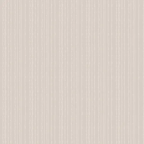 Light gray textured wallpaper with vertical dashed stripes creating a subtle modern linear pattern.