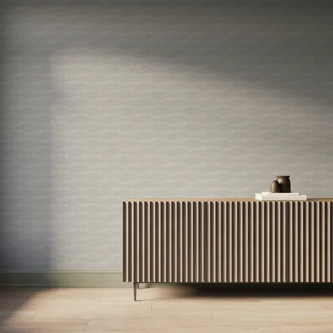 Newport Wallpaper in Grey I, 52" x 132"