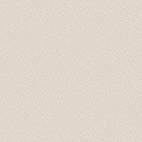 Strafford Wallpaper in Tan II featuring a soft white base layered with delicate light brown botanical motifs in a hand-sketched style, creating a subtle nature-inspired texture with gentle visual depth, sized 52" x 132".