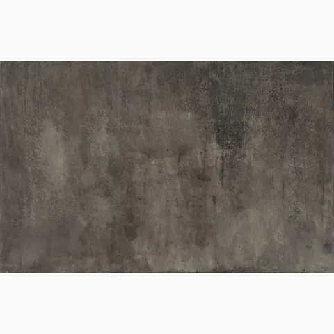 Skyveil Mural in Mistfall III featuring layered gray washes with earthy undertones that create an abstract plaster-like design with soft texture and natural tonal variation.