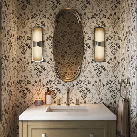 Botanique Wallpaper in Winter, 52" x 132"
