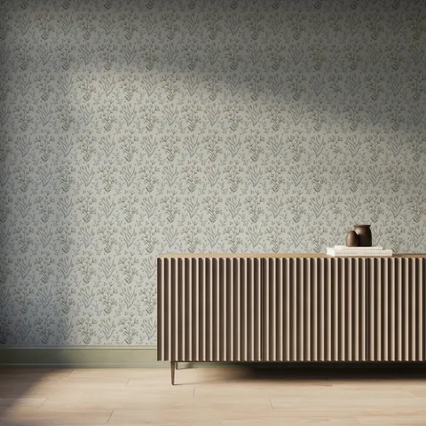 Botanique Wallpaper in Spring, 52" x 132"