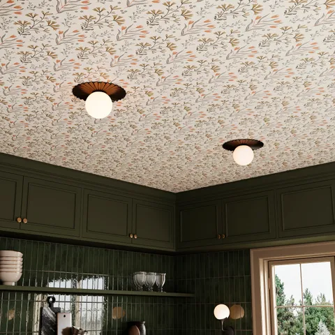 Botanique Wallpaper in Fall, 52" x 132"