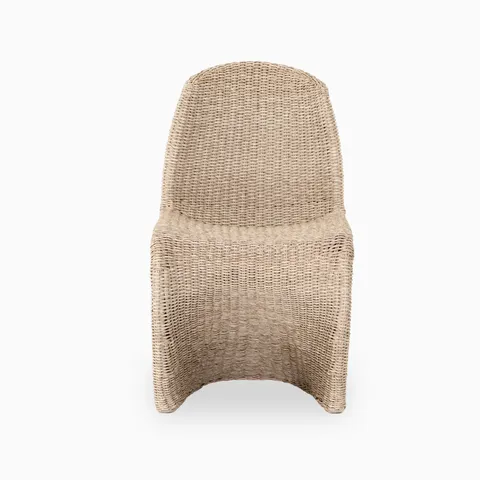 Calandor Outdoor Dining Chair in Vintage White