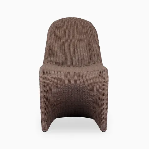 Calandor Outdoor Dining Chair in Tanned Weave