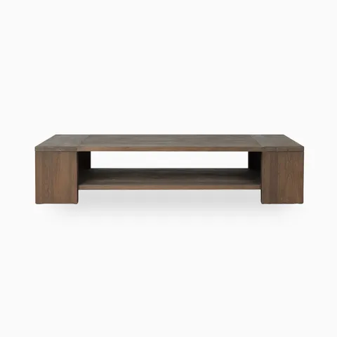 Sundara Outdoor Coffee Table in Stained Heritage Brown