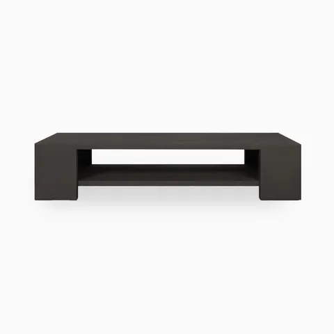 Sundara Outdoor Metal Coffee Table in Bronze