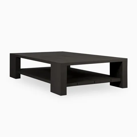 Sundara Outdoor Metal Coffee Table in Bronze