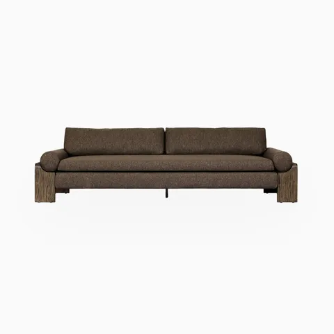 Lomara Outdoor Sofa in Ellor Brown