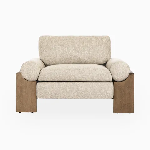 Lomara Outdoor Chair in Ellor Beige
