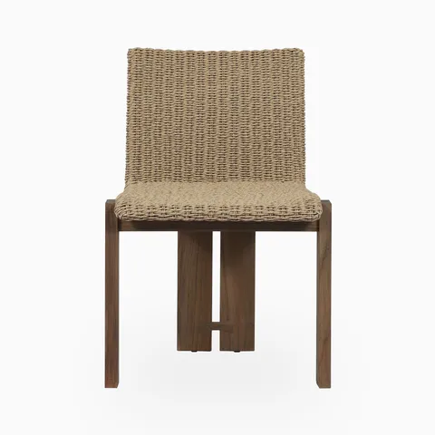 Marinell Outdoor Dining Chair in Faux Hyacinth