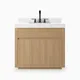 Satin Light Wash Oak Veneer