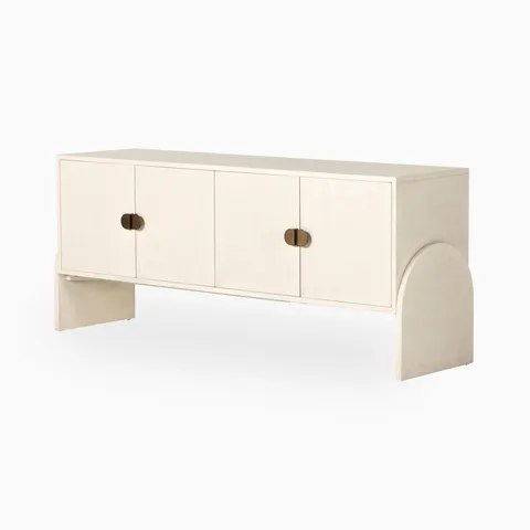 Bayfield Sideboard in Ivory Painted Linen