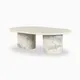 Polished White Marble