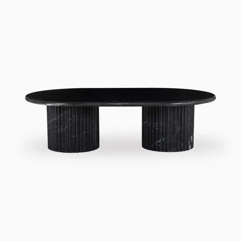 Summit Coffee Table in Black Marble