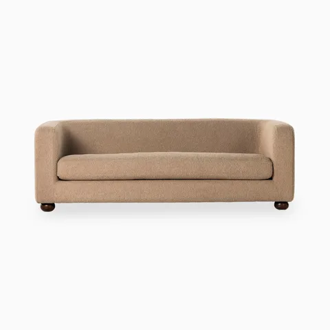 Taney Sofa in Sheepskin Camel