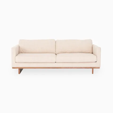 Warren Sofa in Irving Taupe, 84"