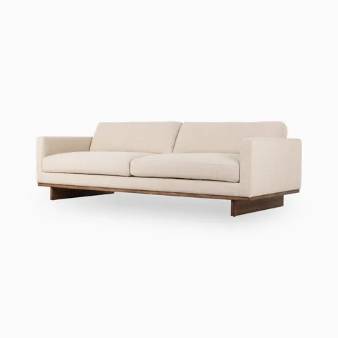 Warren Sofa in Irving Taupe, 96"