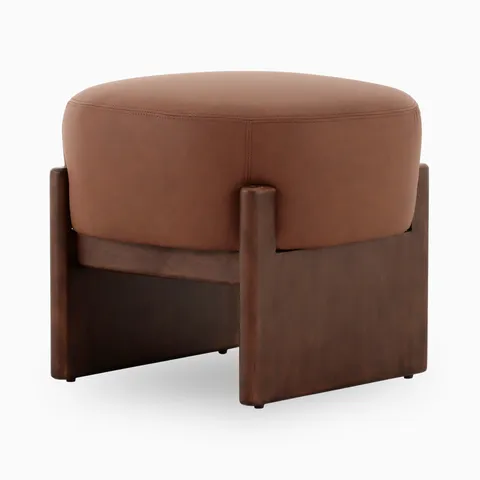 Amira Accent Stool in Maestro Cigar