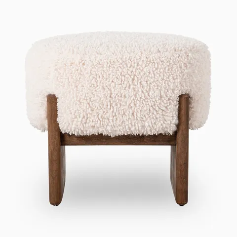 Amira Accent Stool in Andes Natural