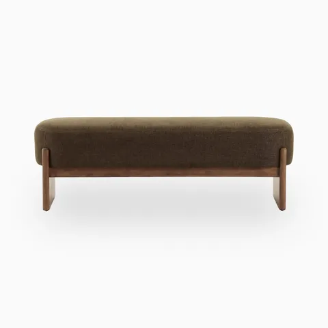 Amira Accent Bench in Sutton Olive, 60"