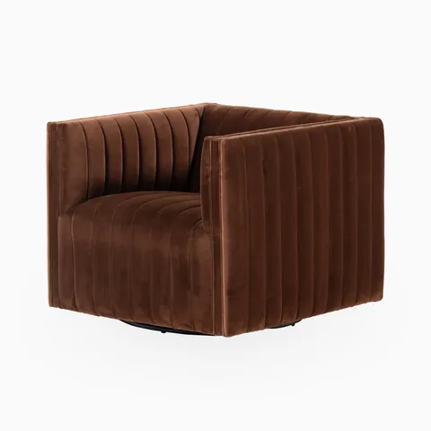 Mercer Swivel Chair in Surrey Auburn
