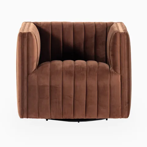 Mercer Swivel Chair in Surrey Auburn