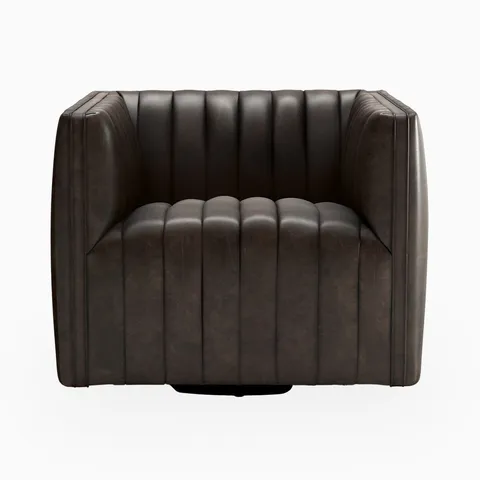 Mercer Swivel Chair in Deacon Wolf