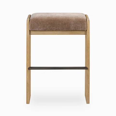 Holston Bar Stool in Altair Mushroom