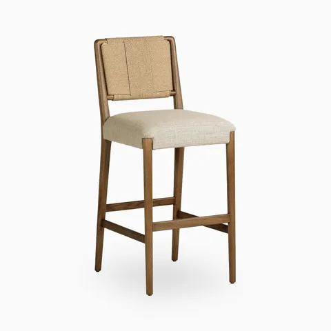 Maury Bar Stool in Alcala Wheat