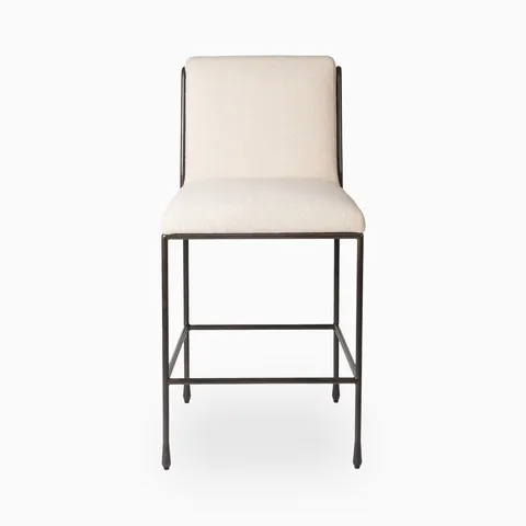 Marshall Counter Stool in Crypton Wayfarer Snow