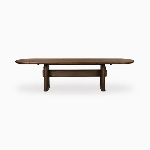 Radnor Extension Dining Table in Weathered Acacia, 84" x 42"