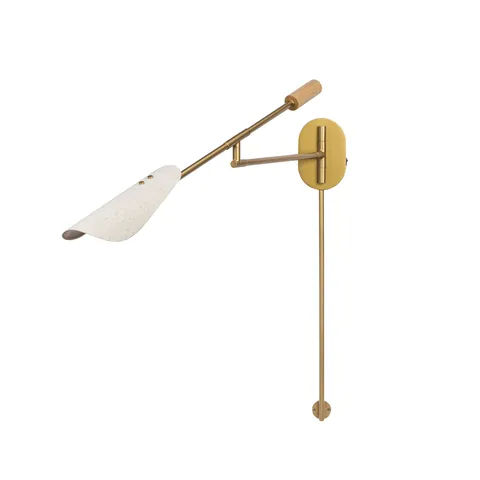 Odette Sconce in Flax Linen