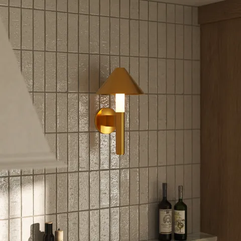 Anisa Wall Sconce in Vintage Brass