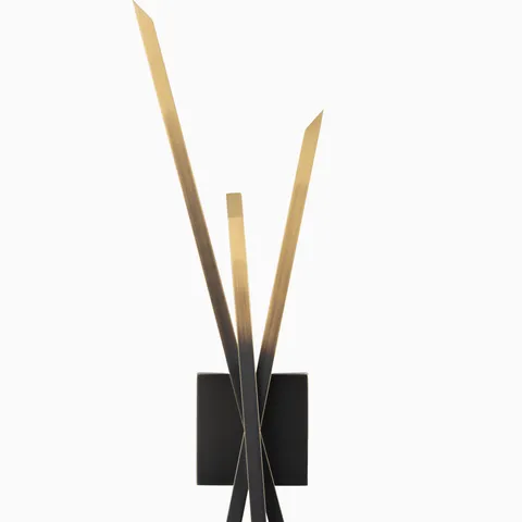 Darius Wall Sconce in Gradient Brass