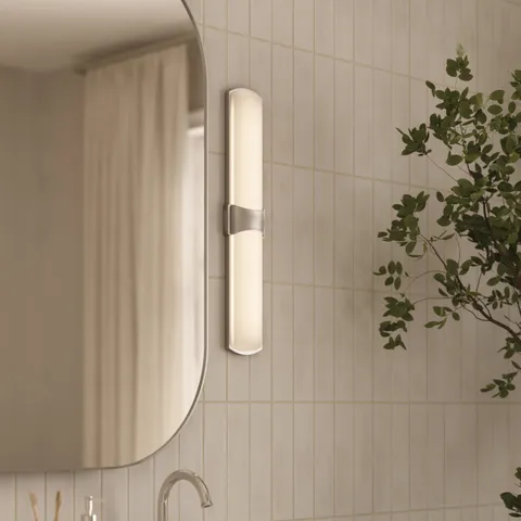 Esme 26" Wall Sconce in Polished Nickel