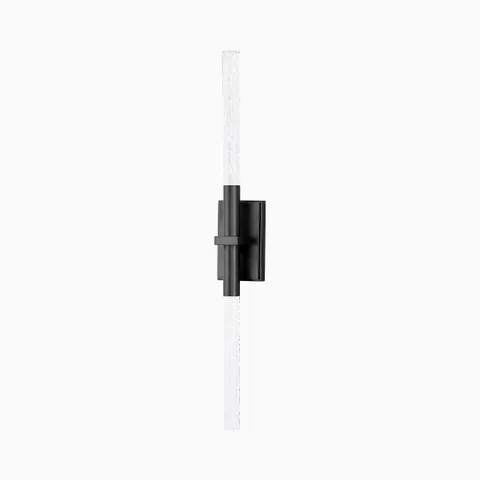 Niko Wall Sconce in Black Brass