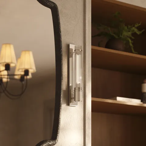 Tyson Wall Sconce in Polished Nickel