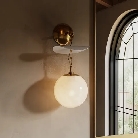 Therese Wall Sconce In Vintage Brass