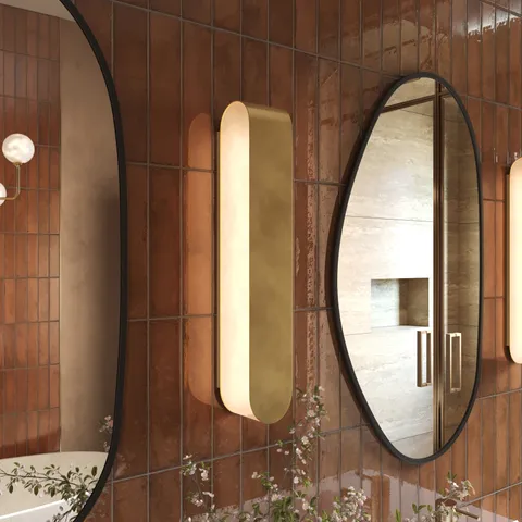 Alara Wall Sconce In Aged Brass