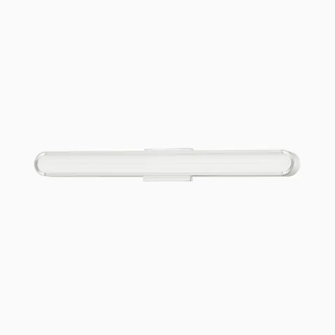 Thea Bath And Vanity Light In Polished Nickel