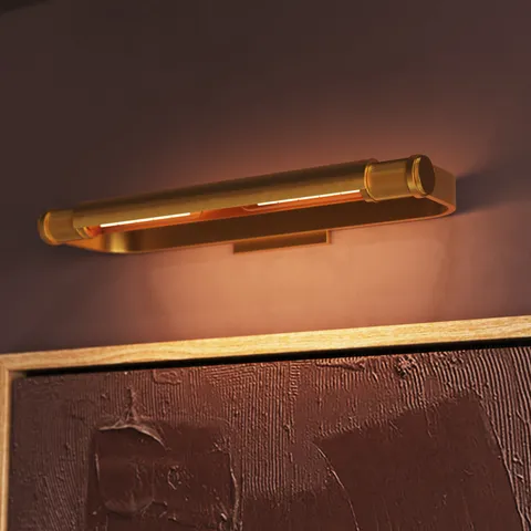 Ernest 24" Picture Light In Aged Brass