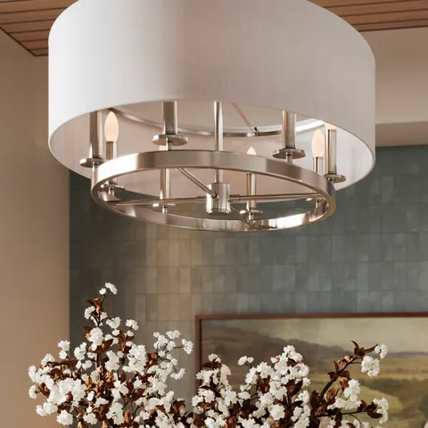 Reece Lighting In Polished Nickel