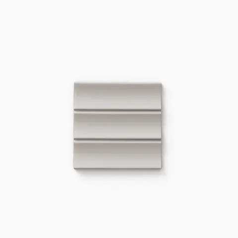 Alessio 4.5 x 9 Fluted Matte in Grigio Sample