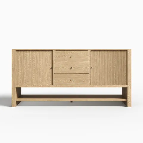 Holly 72" Double Vanity Cabinet in Sunwashed Oak