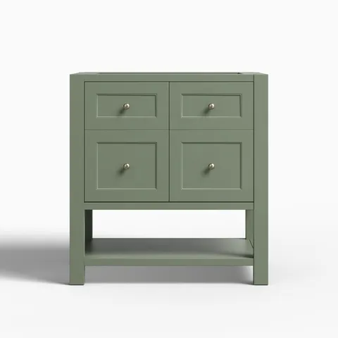 Bridgette 30" Single Vanity Cabinet in Smokey Celadon