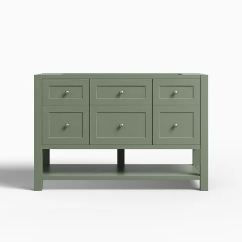 Bridgette 48" Single Vanity Cabinet in Smokey Celadon