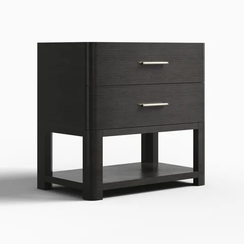 Paxton 36" Single Vanity Cabinet in Carbon Oak